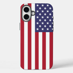 Patriotic Apple iPhone 16 Plus Case-Mate, USA flag iPhone 16 Plus Case