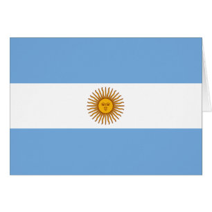 Patriotic Argentinian Flag