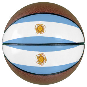 Patriotic Argentinian Flag Basketball