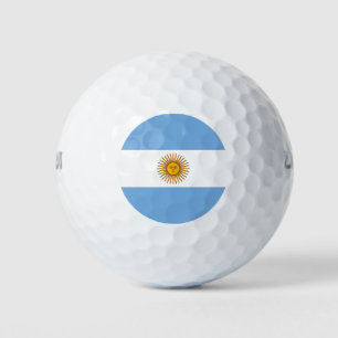 Patriotic Argentinian Flag Golf Balls