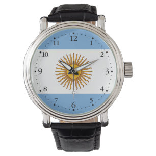Patriotic Argentinian Flag Watch