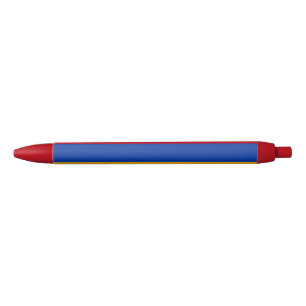 Patriotic Armenian Flag Blue Ink Pen