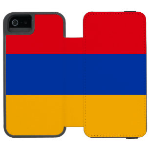 Patriotic Armenian Flag Incipio Watson™ iPhone 5 Wallet Case