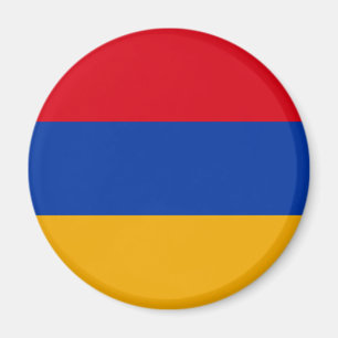 Patriotic Armenian Flag Magnet