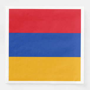 Patriotic Armenian Flag Napkin