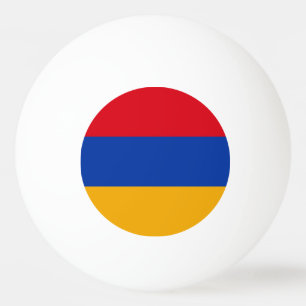 Patriotic Armenian Flag Ping Pong Ball