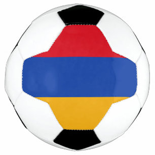 Patriotic Armenian Flag Soccer Ball