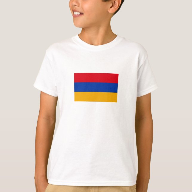 Patriotic Armenian Flag T-Shirt (Front)