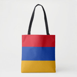 Patriotic Armenian Flag Tote Bag