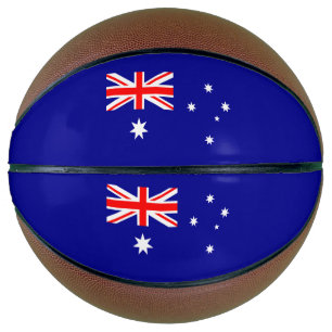 Patriotic Australian Flag Basketball