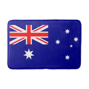 Patriotic Australian Flag Bath Mat