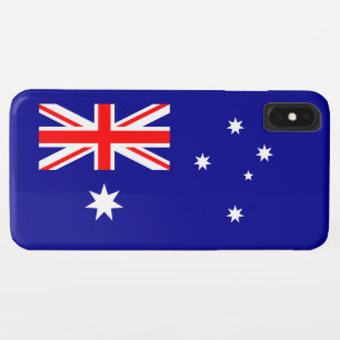 Patriotic Australian Flag iPhone XS Max Case