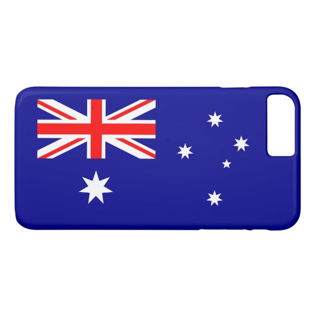 Patriotic Australian Flag Case-Mate iPhone Case (Back (Horizontal))
