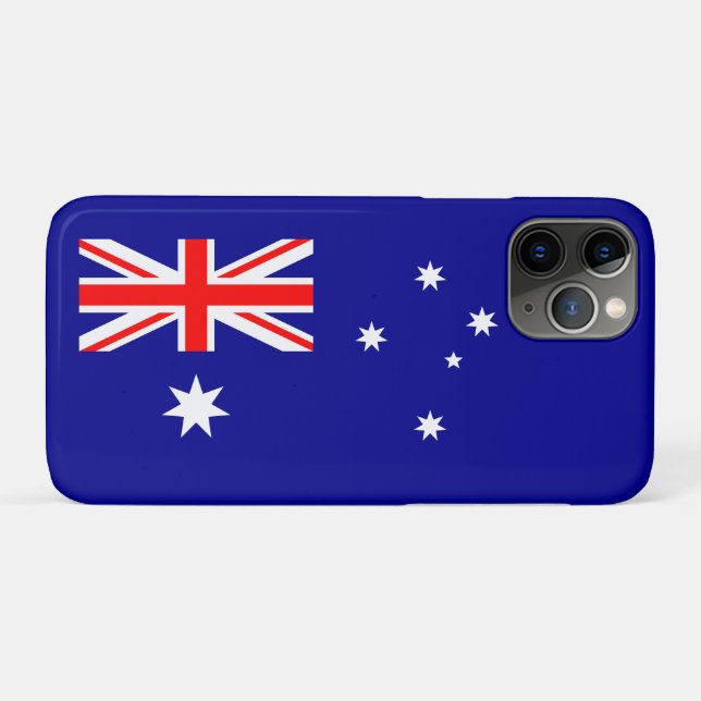 Patriotic Australian Flag Case-Mate iPhone Case (Back (Horizontal))