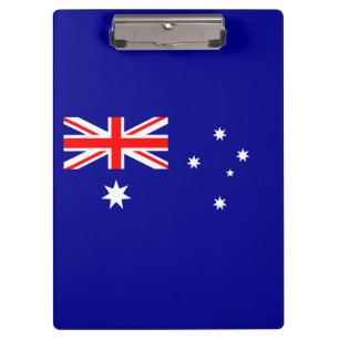 Patriotic Australian Flag Clipboard