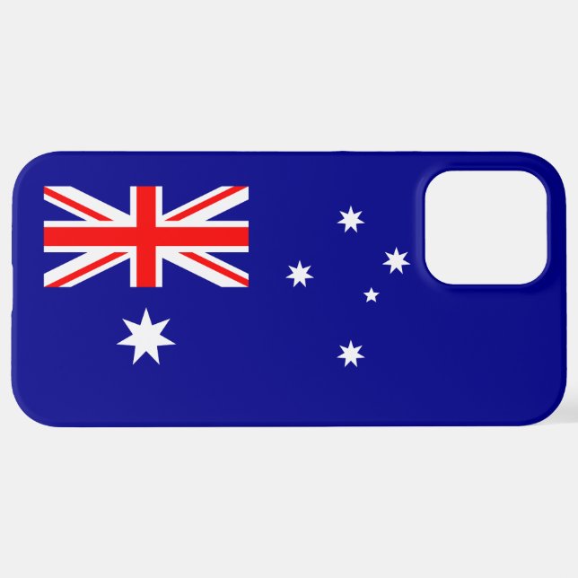 Patriotic Australian Flag iPhone Case (Back Horizontal)