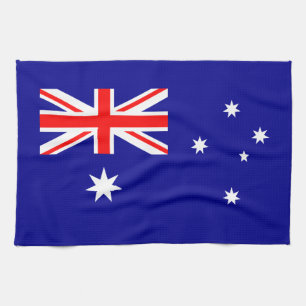 Patriotic Australian Flag Kitchen Towel