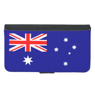 Patriotic Australian Flag Samsung Galaxy S5 Wallet Case
