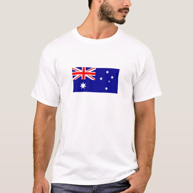Patriotic Australian Flag T-Shirt (Front)