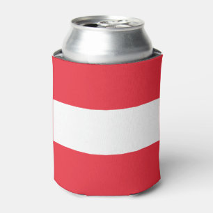 Patriotic Austrian Flag Can Cooler
