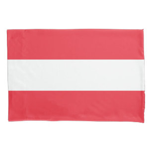 Patriotic Austrian Flag Pillowcase