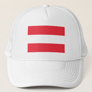 Patriotic Austrian Flag Trucker Hat