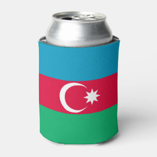 Patriotic Azerbaijan Flag Can Cooler