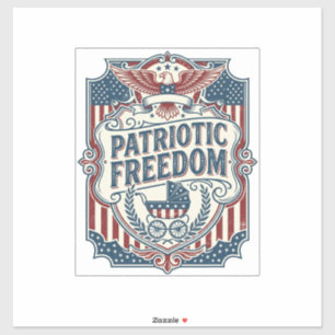 Patriotic Baby Shower Vector Graphic Tee