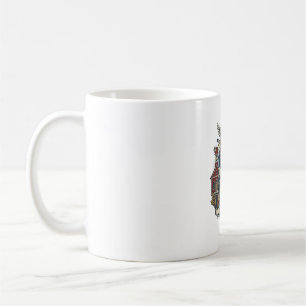 Patriotic Back to School Vector Graphic Tee Coffee Mug