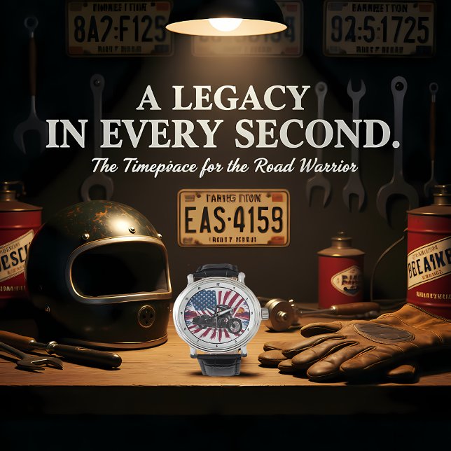 Patriotic Bagger, American Flag Watch. Watch (Creator Uploaded)