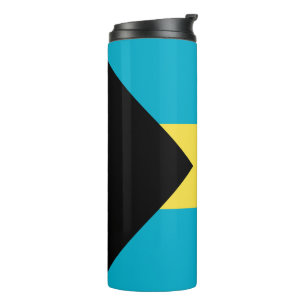Patriotic Bahamian Flag Thermal Tumbler