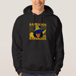 Patriotic Bajan Roots Barbados Flag Clothing Tee B