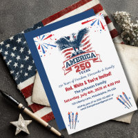 Patriotic Bald Eagle America 250th 4th of July