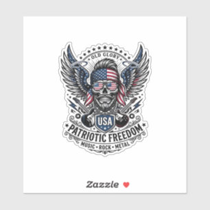 Patriotic Bandanna Rocker Old Glory Music Rock Met
