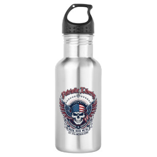Patriotic Bandanna Rocker Old Glory Music Rock Met 532 Ml Water Bottle