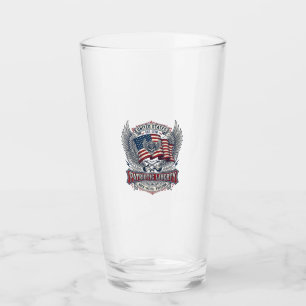 Patriotic Bandanna Rocker Old Glory Music Rock Met Glass