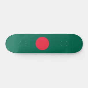 Patriotic Bangladeshi Flag Skateboard