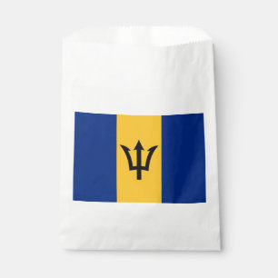 Patriotic Barbados Flag Favour Bag