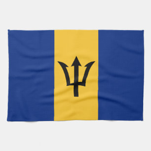 Patriotic Barbados Flag Tea Towel