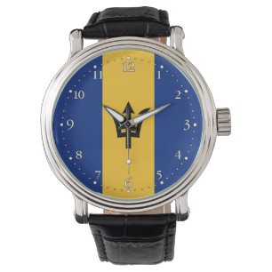 Patriotic Barbados Flag Watch