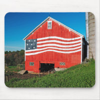 Patriotic Barn