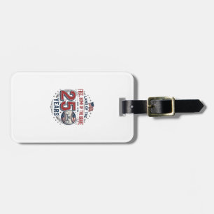 Patriotic Baseball 250 Years Vintage Shirt Design_ Luggage Tag