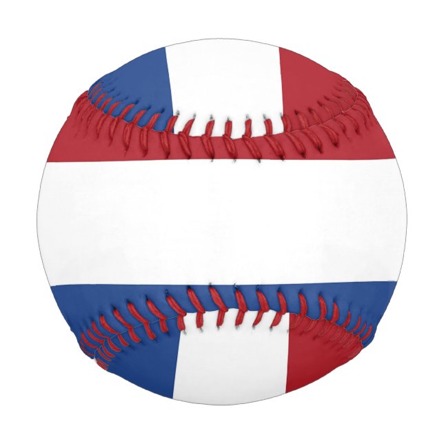 Patriotic baseball with flag of Netherlands (Back)