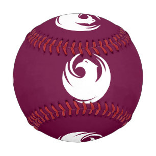 Patriotic baseball with flag of Phoenix City