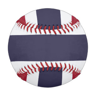 Patriotic baseball with flag of Thailand