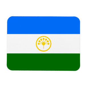 Patriotic Bashkortostan Flag Magnet