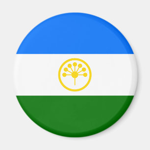 Patriotic Bashkortostan Flag Magnet