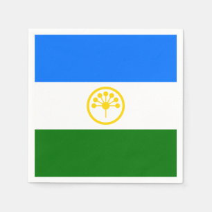 Patriotic Bashkortostan Flag Napkin