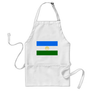 Patriotic Bashkortostan Flag Standard Apron