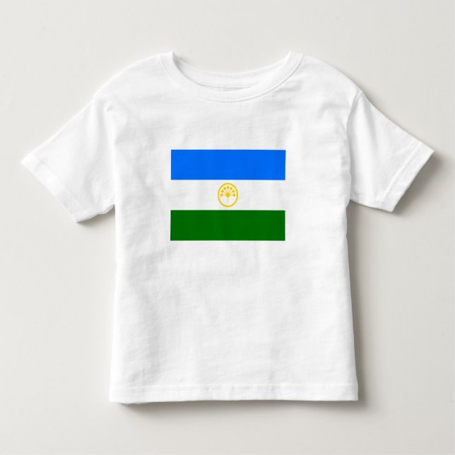 Patriotic Bashkortostan Flag Toddler T-Shirt (Front)